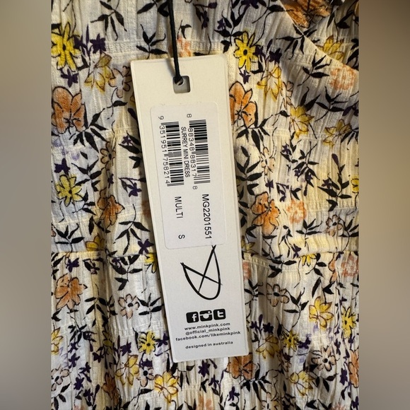 NWT MINKPINK Surrey Mini Dress - Picture 3 of 5